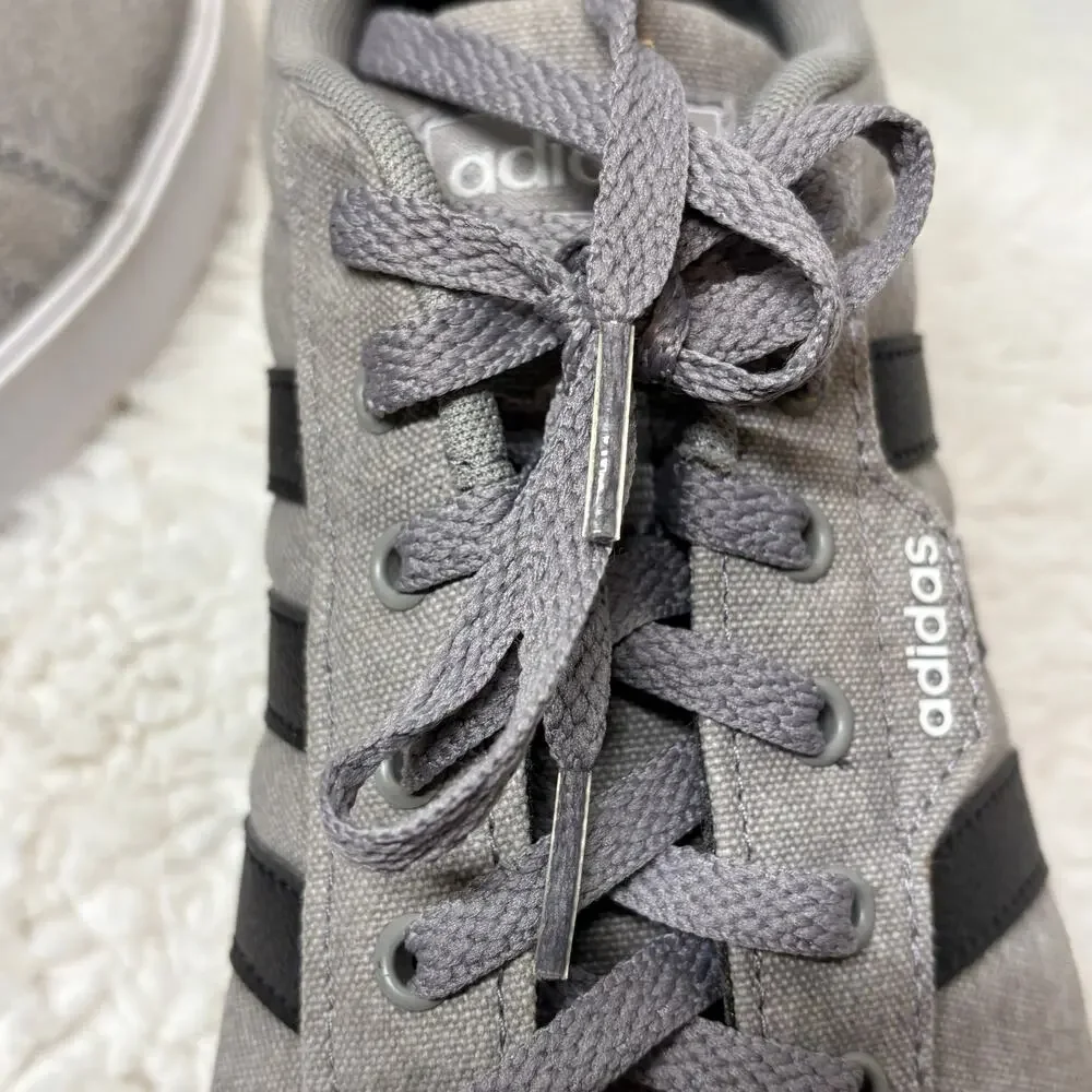 adidas Daily 3.0 Sneaker Mens 10.5 Dove Grey/Black Casual Skateboarding FW3270
